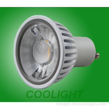COB GU10  6w 500lm led spot bulb